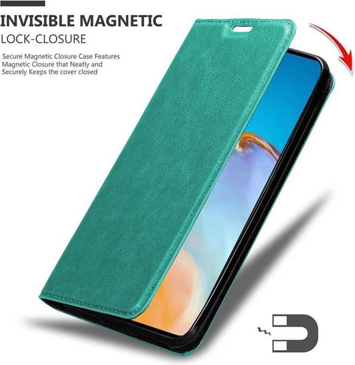 Actual product image Cadorabo Book Invisible Magnet Cover (Huawei P40)