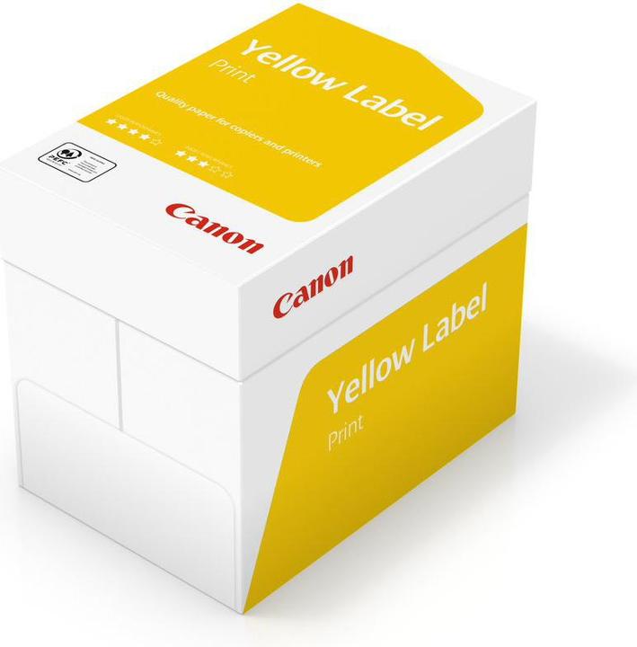 Image du produit Canon étiquette jaune (80 g/m², 500 x, A4)