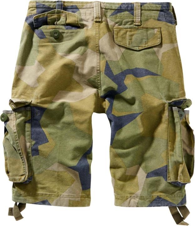 Produktbild Brandit Vintage Shorts-kurze Hose Grösse S Farbe Schwedisches Tarnmuster M90 (S)