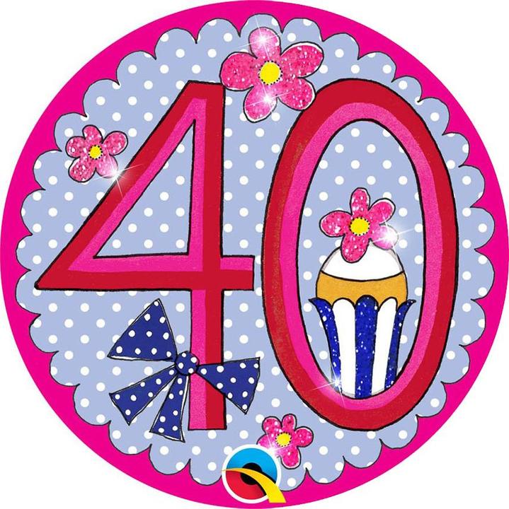 Immagine prodotto Rachel Ellen Distintivo glitterato per feste di compleanno