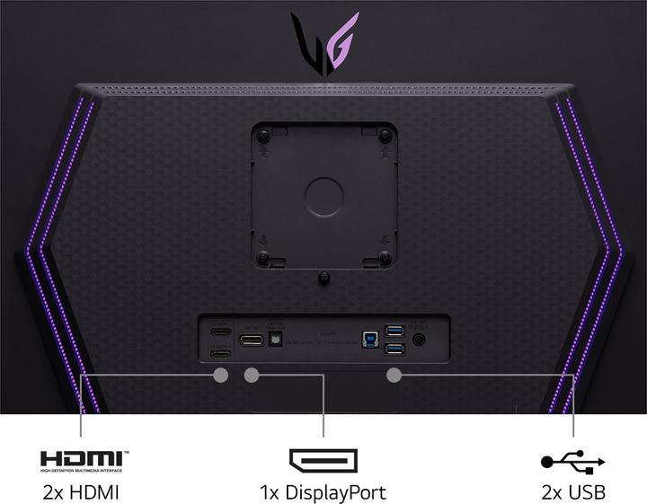 Produktbild LG 27GS95QE-B (2560 x 1440 Pixel, 27")