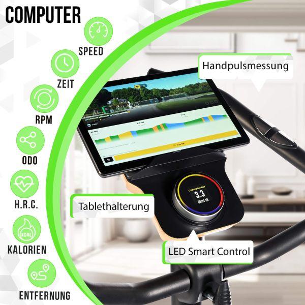 Actual product image Christopeit Exercise bike ET 3.1