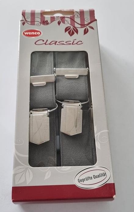 Produktbild Wenco Hosenträger Classic anthrazit