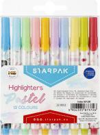 Starpak Textmarker 10 Col Pastell Etui