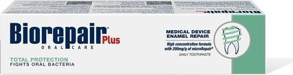 Biorepair Plus Total Protection Toothpaste - Toothpaste to strengthen tooth enamel - 75ml (75 ml)