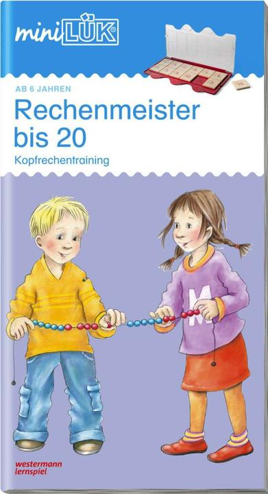 Produktbild mini LÜK Rechenmeister bis 20 (Deutsch, Michael Junga, 2008)