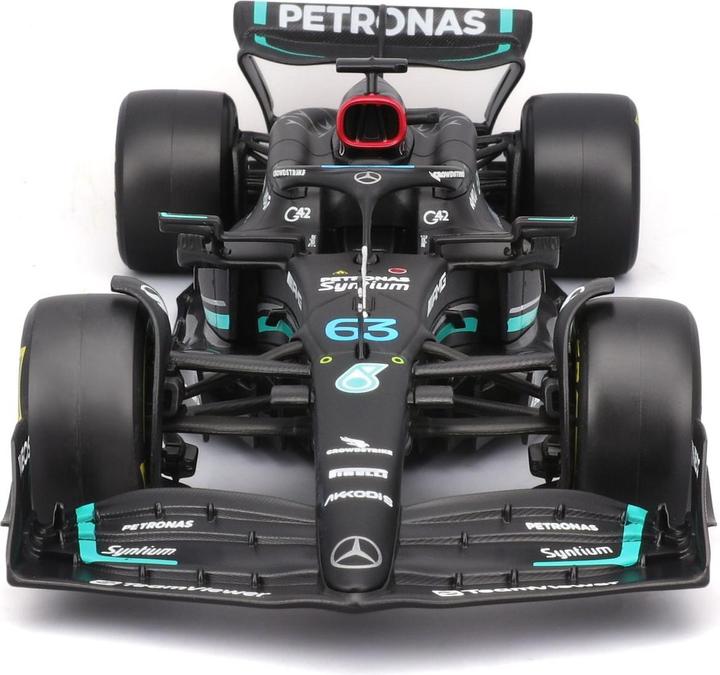 Image du produit Bburago Mercedes-AMG F1 W14 E Perf. 2023 avec figurine 1/24