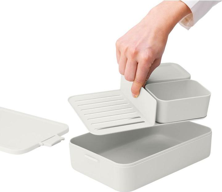 Image du produit Brabantia Boîte à lunch Make & Take 25.5 x 16.7 x 6.2 cm, Vert clair