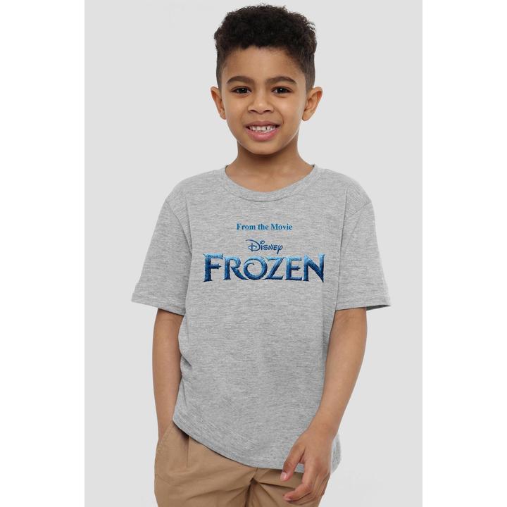 Actual product image Disney Frozen Childrens/Kids Logo T-Shirt (128)