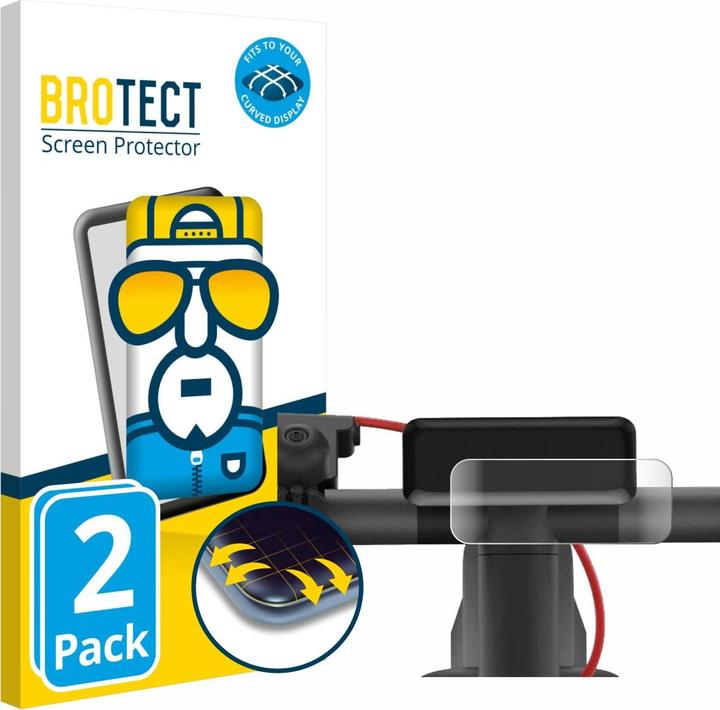 Productafbeelding BROTECT Fullscreen Schutzfolie Displayschutz Folie Klar Transparent