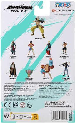 Image du produit Bandai ONE PIECE - Usopp - Figurine Anime Heroes 17cm