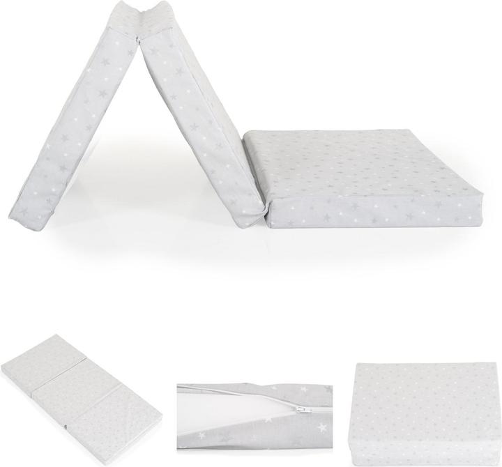 Actual product image Moni Matelas pliant lit bébé Mirage (120 x 60 cm)