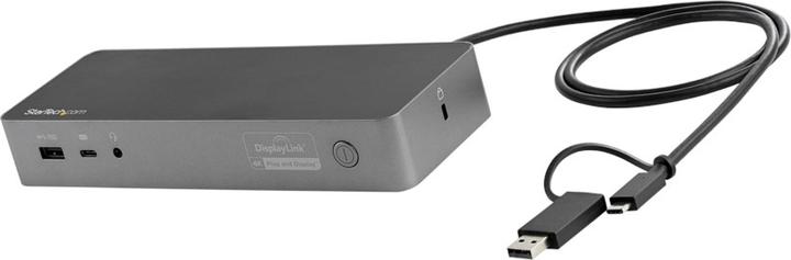 Immagine prodotto StarTech .com Universal Laptop Docking Station USB-C e USB 3.0 2x4K 100W PD (Porta di attracco (proprietaria), 3 Porti)