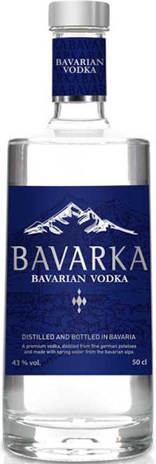Actual product image Bavaria Bavarka Vodka Bavarian Vodka