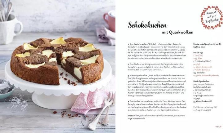 Produktbild 40 Low-Carb-Kuchen aus 1 Teig (Deutsch, Beate Strecker, 2018)
