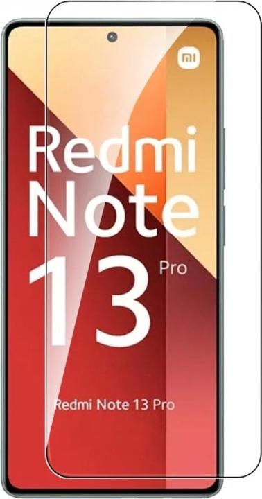 Screenguard Xiaomi Redmi Note 13 Pro 4G Panzerglas Schutzfolie Case Friendly Design (1 Stück, Xiaomi Redmi Note 13 Pro 4G)