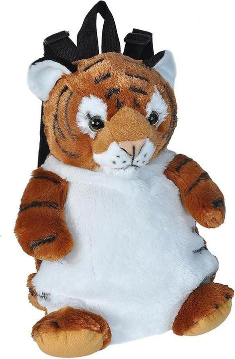 Actual product image Wild Republic Plush Backpack Tiger (34 cm)