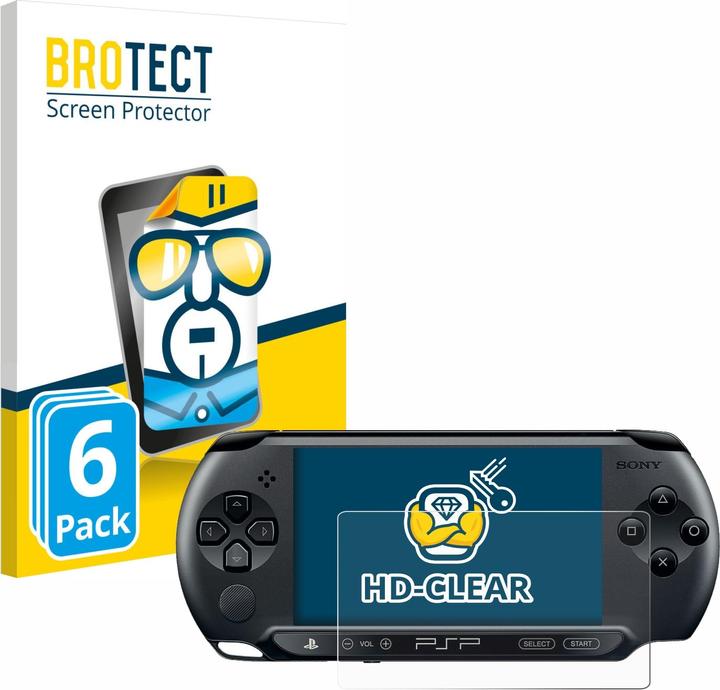 Produktbild BROTECT Schutzfolie Displayschutz Displayschutzfolie Folie Klar Transparent (PSP)