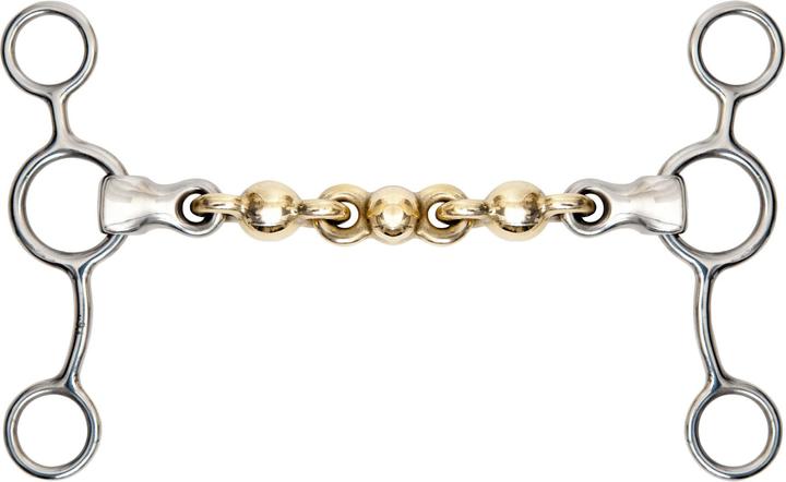 Actual product image Shires Brass Waterford bit curb bit