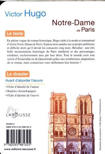 Immagine prodotto Notre-Dame de Paris : texte intégral (Francese, Hugo Victor, 2019)