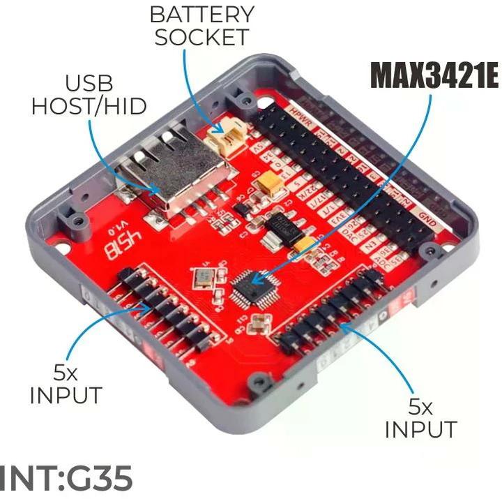 Actual product image M5Stack USB module with MAX3421E