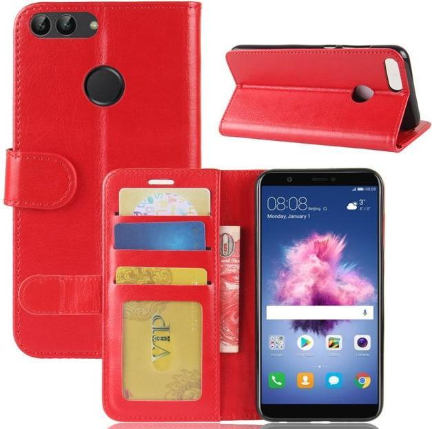 Produktbild MU Classic Crazy Horse Leder Hülle (Huawei P Smart+)