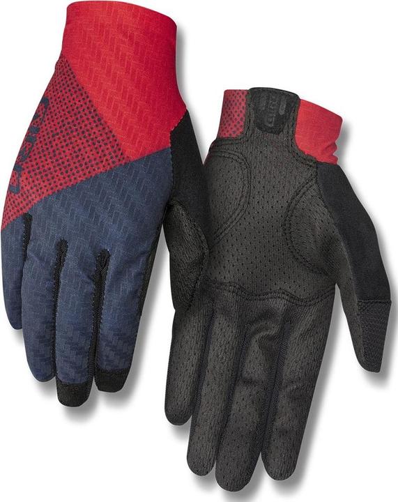 Giro Frauenhandschuhe Riv'ette CS Long Finger Tri geteilt rote Mitternachtsgrösse L (Handumfang (L)