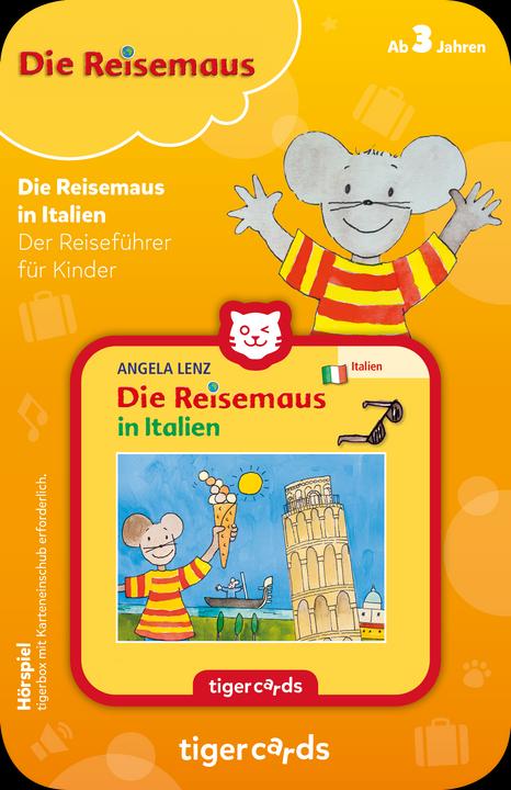 Produktbild Tigermedia Tigercard Die Reisemaus in Italien (Deutsch)