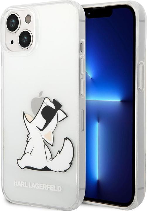 Image du produit Karl Lagerfeld KLHCP14MCFNRC iPhone 14 Plus 6.7 "étui rigide clair / transparent Choupette Fun (Apple iPhone 14 Plus)