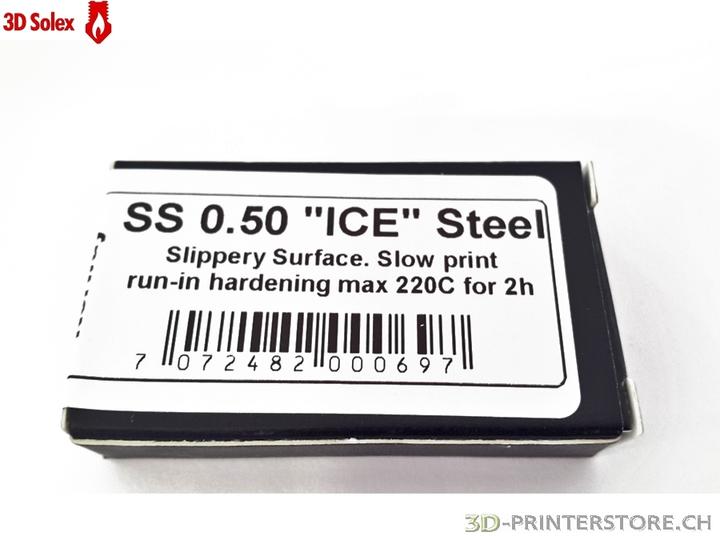 Actual product image 3D Solex SS 50 ICE 0.50mm Stainless Steel Grommet UM2