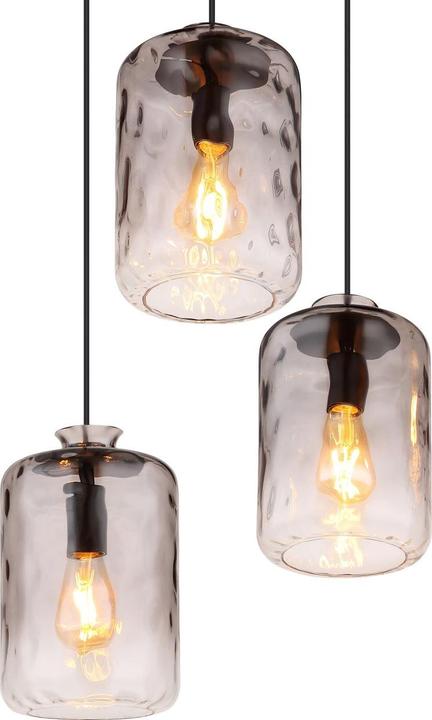 Produktbild Globo Hängeleuchte Metall Schwarz Matt, 6xe27 (E27)