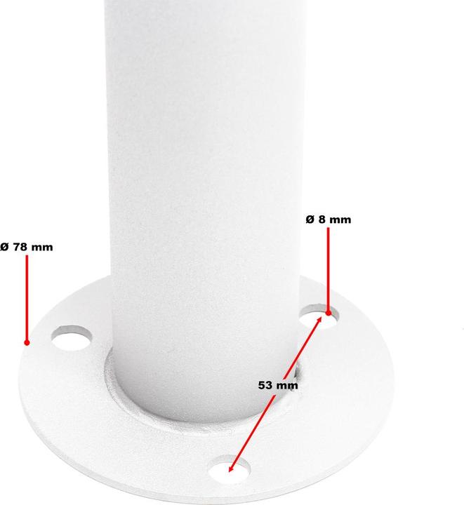 Produktbild Wiltec 10er Briefkastenanlage weiss 2x5 Fächer Standbriefkasten Briefkasten Post