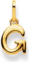 Natsumi Schmuck Anhänger Buchstabe G Gelbgold 18K/750 (750/18 K Gelbgold)