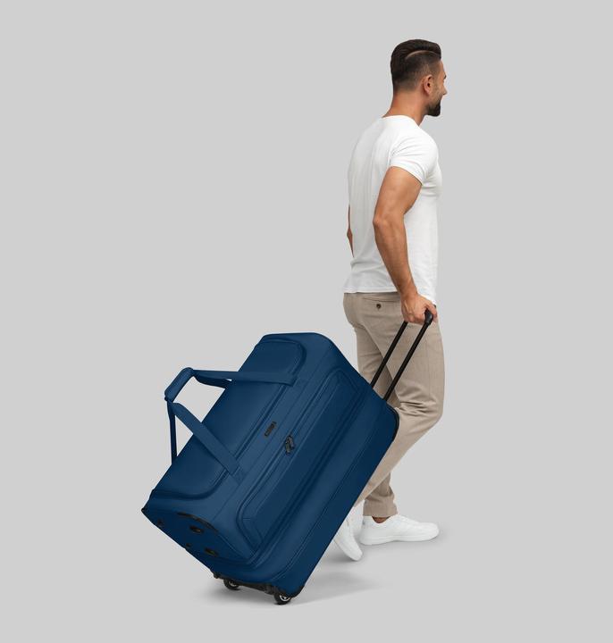 Immagine prodotto Redolz Borsa da viaggio Duffle Essentials a 2 ruote da 70 cm con piega ad espansione (86 l)