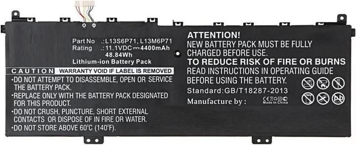 Produktbild CoreParts Battery Lenovo Yoga 2 13 (4 Zellen, 4400 mAh)