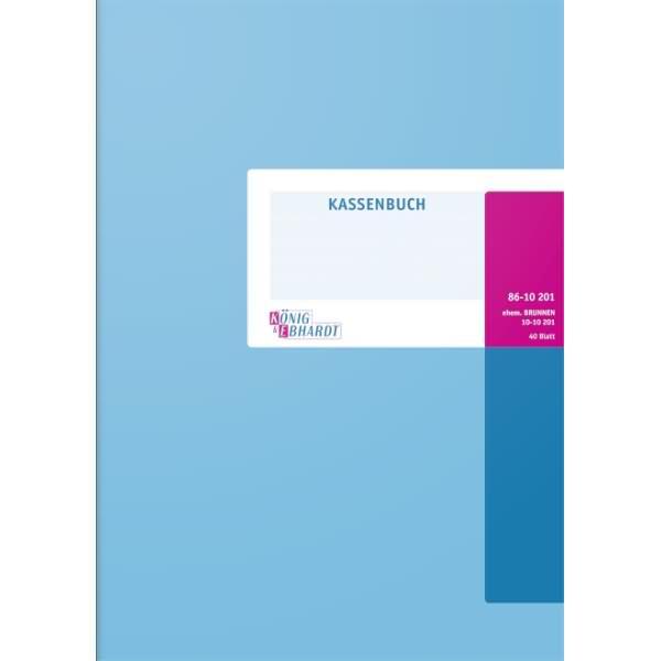 Produktbild König EBHARDT Kassenbuch, DIN A4, 40 Blatt Kartonheft, einlagig drahtgeheftet, Einnahmen/Ausgab... (40 x)