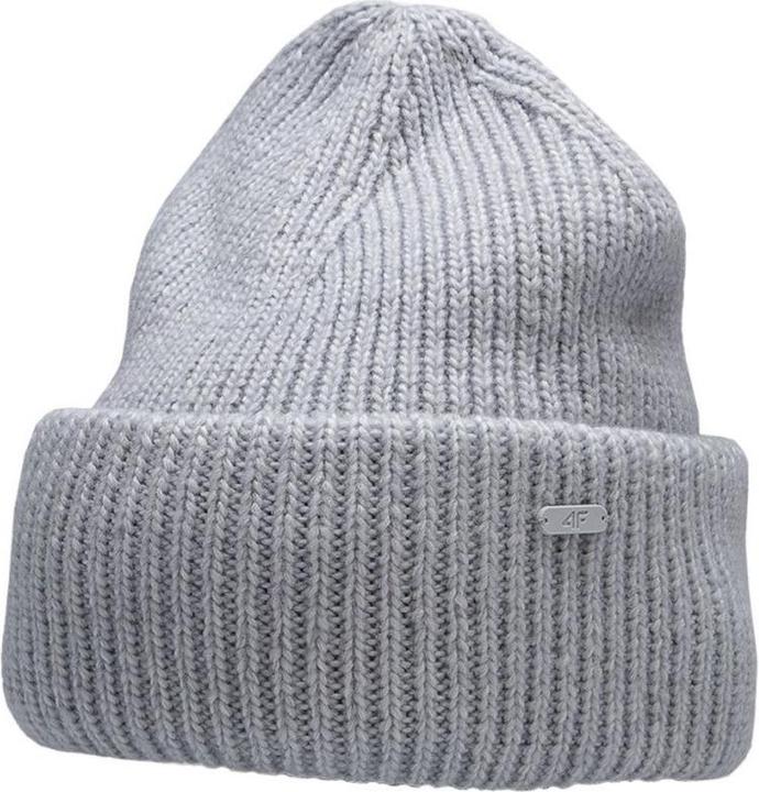 4F Damenmütze Hellblau Melange H4Z22 CAD005 34M (S)