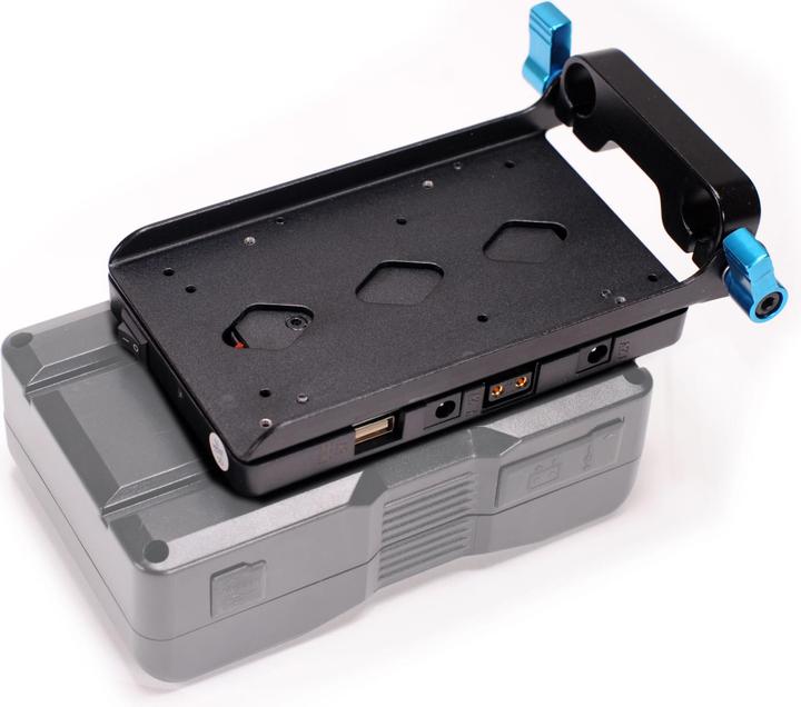Image du produit Caruba Alimentation V Mount avec support de barre de 15 mm