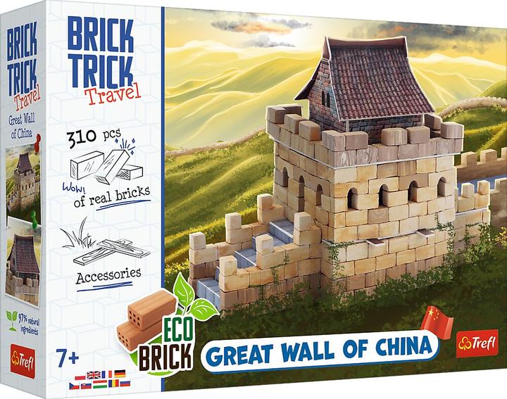 Actual product image Trefl Klocki Brick Trick Wielki Mur Chiński