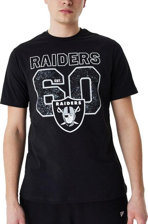 New Era NFL Shirt - DISTRESSED Las Vegas Raiders schwarz - S (S)