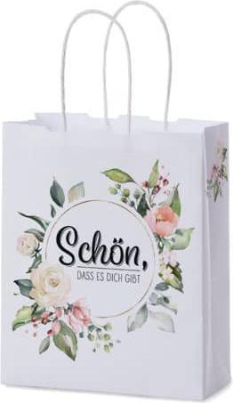 Produktbild La Vida Geschenktragetasche Schön das es Dich (Geschenktüte)