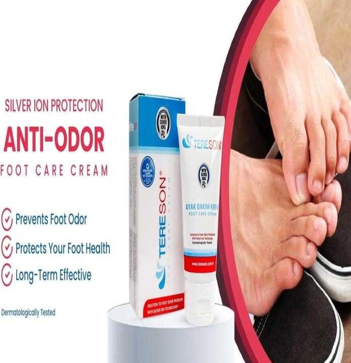 Actual product image Tereson Foot cream, cream against foot odour, unisex, 50 ml (Foot deodorant & powder, 50 ml)