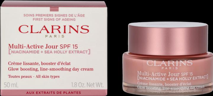 Produktbild Clarins Day Cream Sun Protection Factor 15 (Sonnencreme, SPF 15, 50 ml, 219 g)