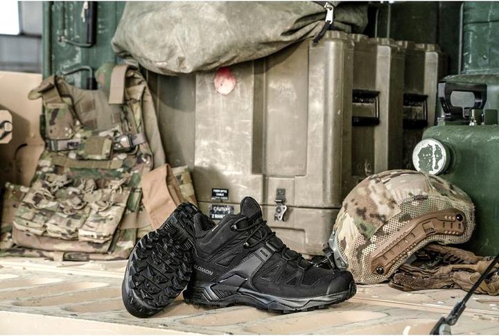 Actual product image Salomon X ULTRA FORCES MID GTX - Black - Black - UK 13.5 (EU 49 1/3) (49 1/3)