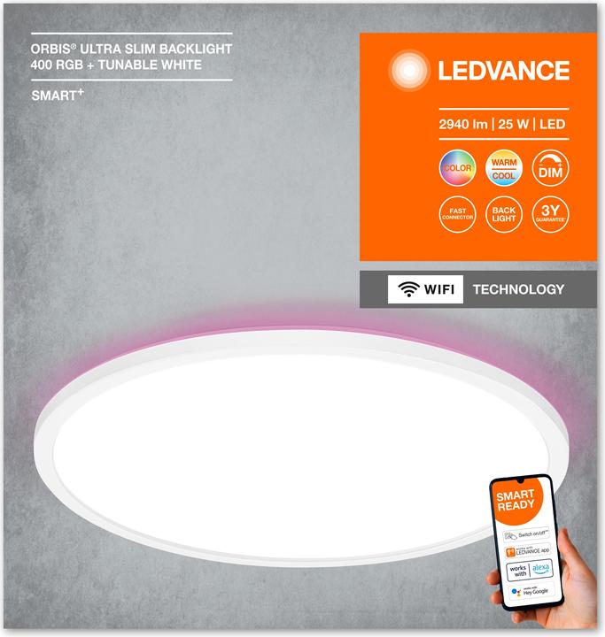 Image du produit Ledvance Smart+ Orbis Ceiling (2000 lm)