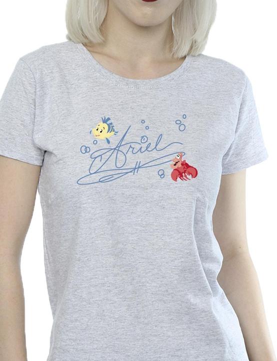Actual product image Disney Womens/Ladies The Little Mermaid Ariel Cotton T-Shirt (XL)