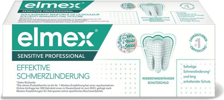 Energy Label Elmex SENSITIVE PROFESSIONAL Zahnpasta 48 x 20 ml (20 ml)