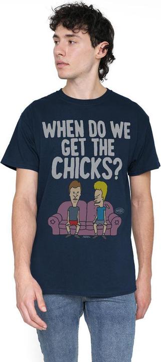 Image du produit Universal Textiles - T-shirt WHEN DO WE GET THE CHICKS? - Homme (L)
