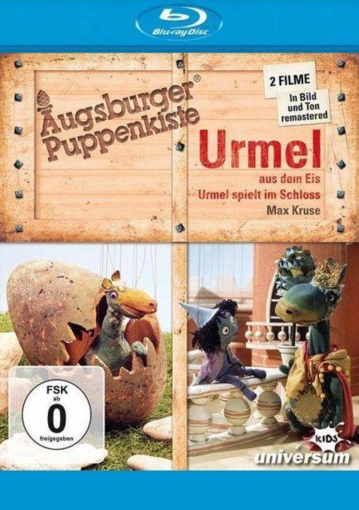 Produktbild Augsburger Puppenkiste - Urmel aus dem Eis & Urmel spielt im Schloss - BR (Blu-ray, 1969, Deutsch)