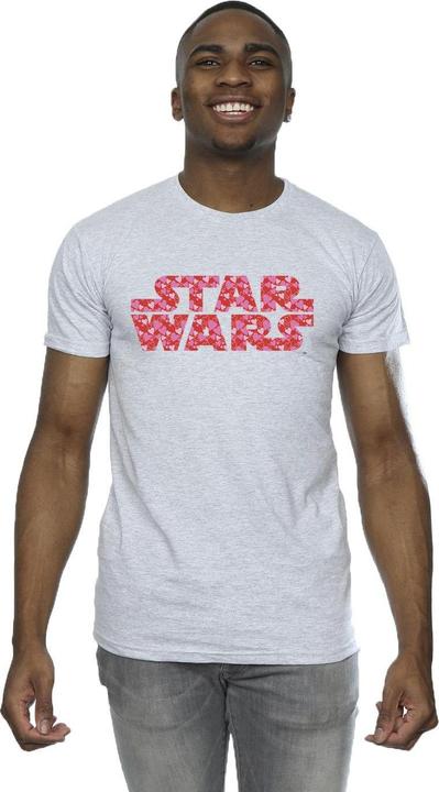 Immagine prodotto Star Wars Heart Logo Maglietta Uomo (XL)